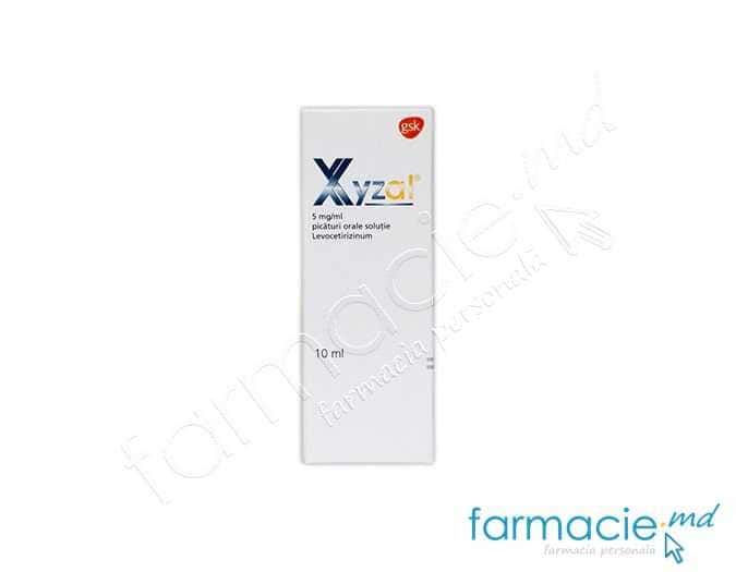 Xyzal® pic. orale sol.5 mg/ml 10 ml