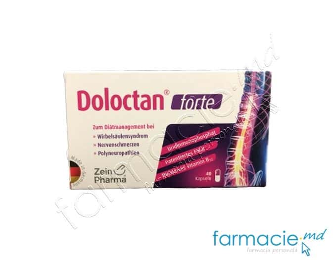 Doloctan forte (Uridin monofosfat 50mg,Ac.folic, Vit B12) caps N40 Keltican ZeinPharma