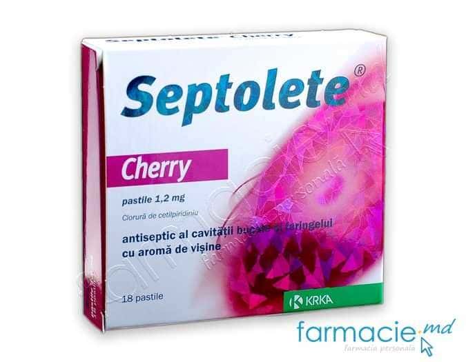Septolete® Cherry pastile 1,2 mg N9x2