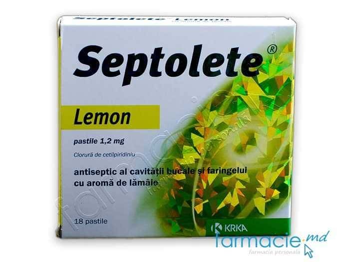 Septolete® Lemon pastile 1,2 mg N9x2