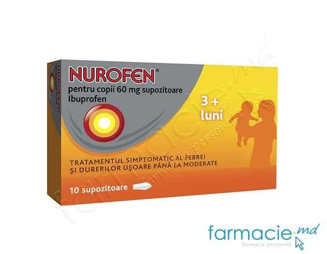 Nurofen® pentru copii sup. 60 mg N10