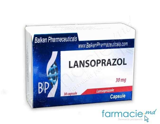 Lansoprazol caps.30 mg N10x3 (Balkan)