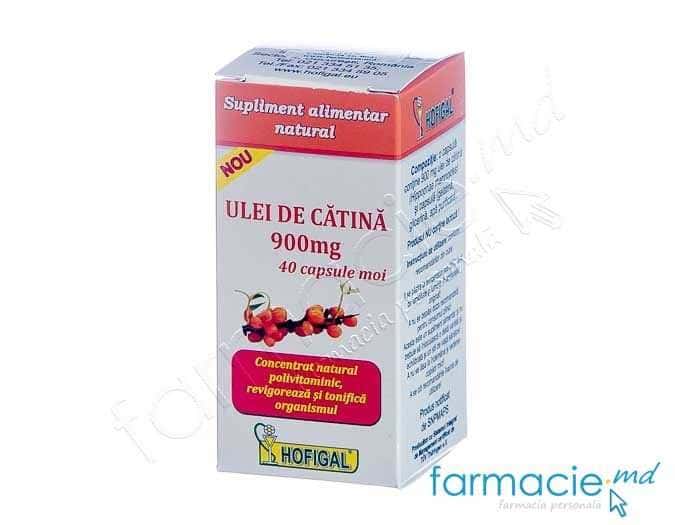HOFIGAL Ulei de catina mg, 60 capsule | Catena | Preturi mici!