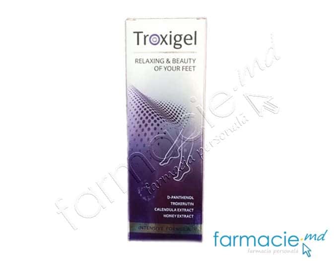 Troxigel gel formula intensiva 75 ml ( D-Panthenol, troxerutin,galbenele)
