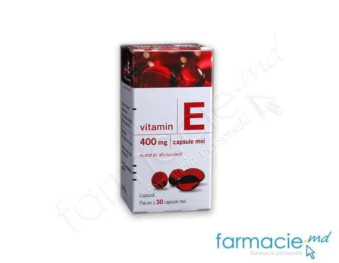 Vitamina E 400mg N30 caps. (Zentiva)