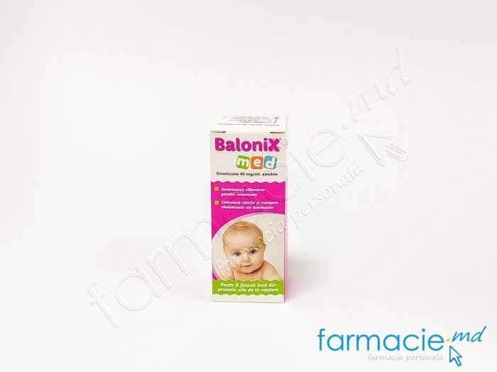 Balonix med emulsie 50 ml ( simeticona 40 mg/ml ) + 0 luni ( contra colici, antiflatulent )
