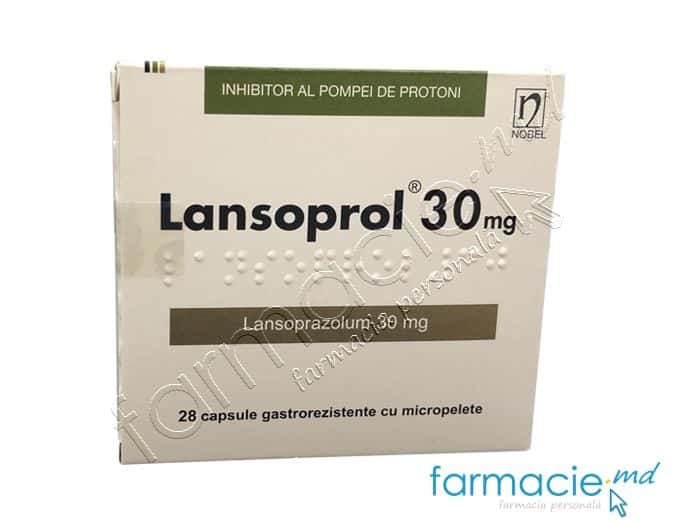 Lansoprol® caps. gastrorez.30 mg N14x2