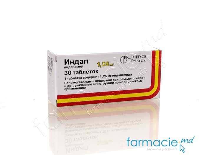 Indap comp. 1,25 mg N10x3
