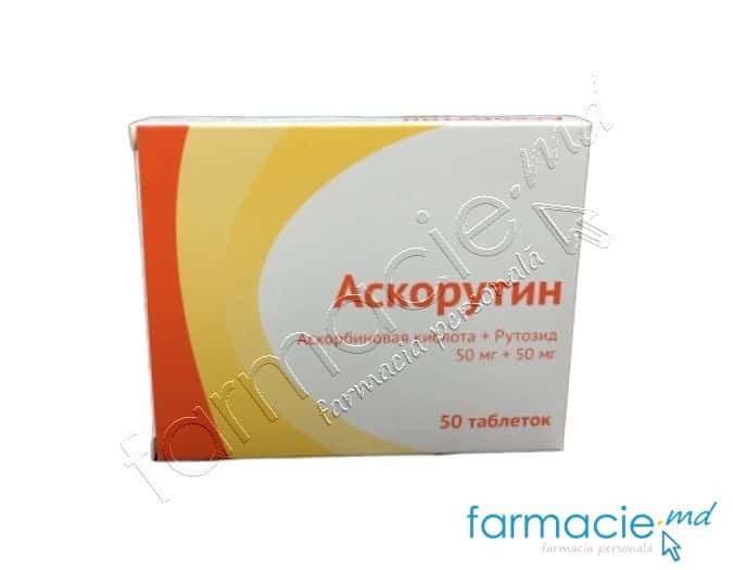 Ascorutin comp. 50mg+50 mg N 50 (TVA20)