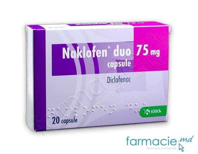 Naclofen Duo caps. 75mg N20