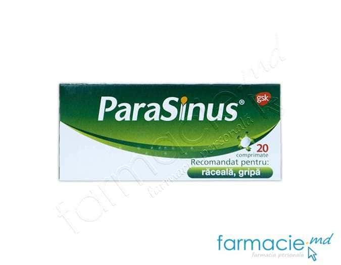 ParaSinus® comprimate 500 mg + 3 mg + 30 mg N10x2~