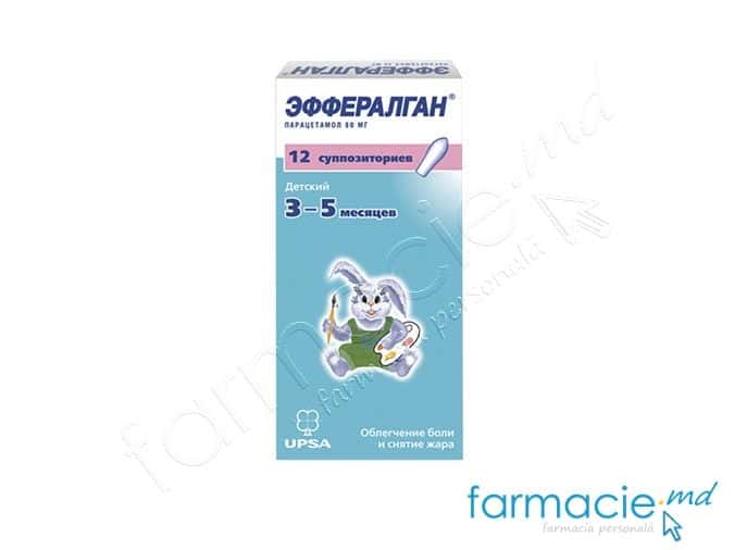 Efferalgan sup. 80 mg N12