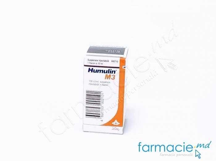 Humulin® M3 susp. inj. 100 UI/ml 10 ml N1