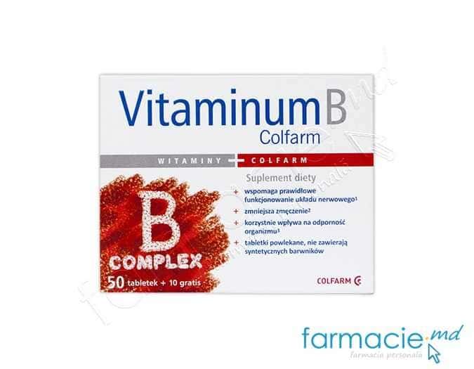 Vitaminum B Colfar 50+10 tab
