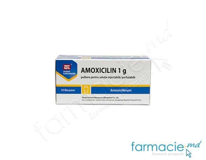 Amoxicilina pulb./sol. inj.1 g N10 (China)