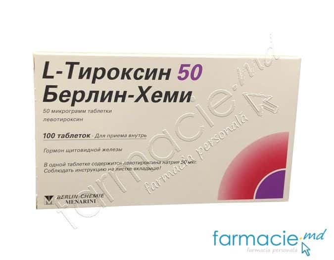 L-Thyroxin tab. 50 mcg N25x4