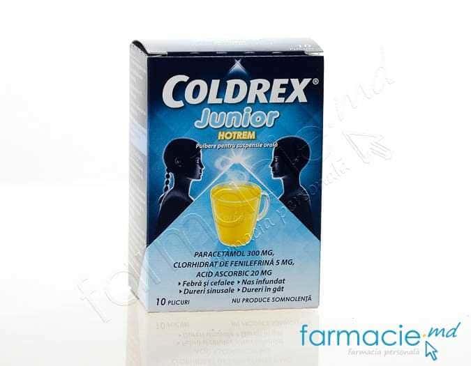 Coldrex Junior Hotrem Lemon plic. N10