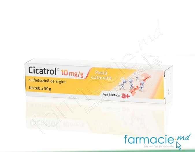 Cicatrol 10 mg 50g pasta