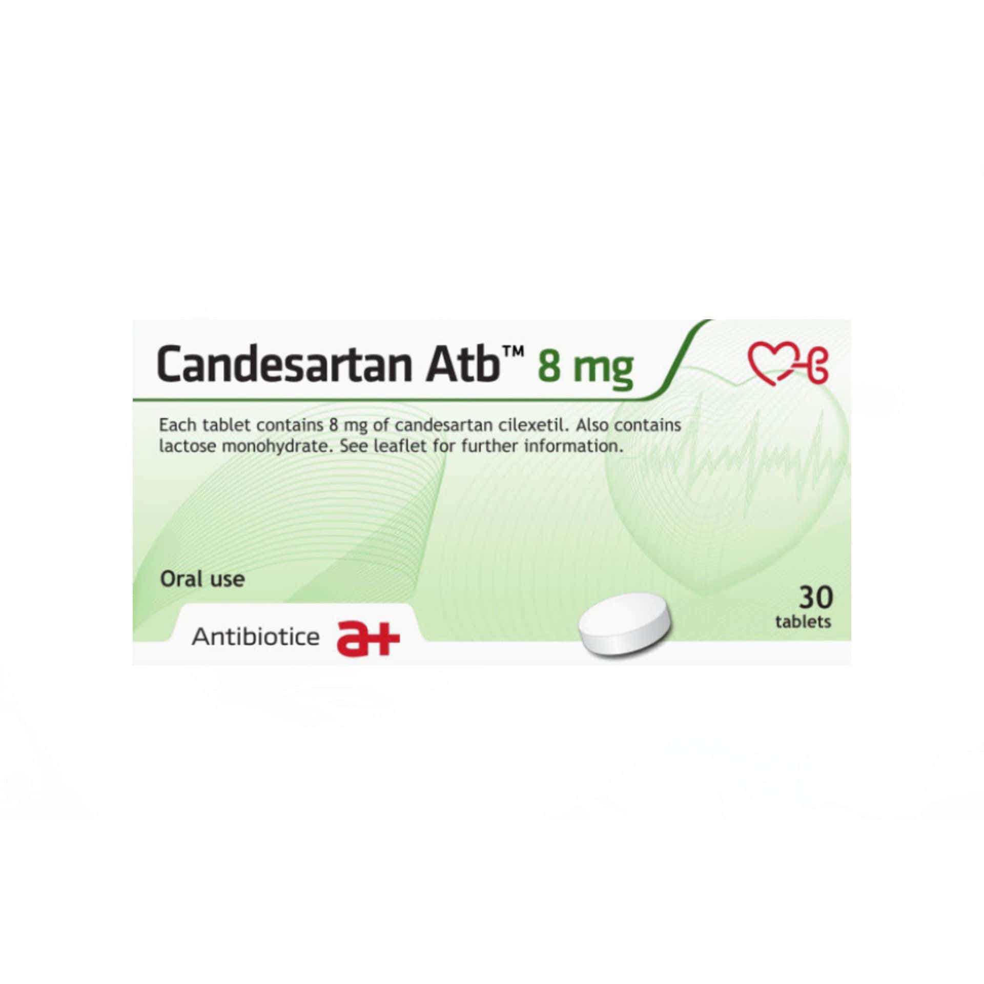 Candesartan Atb 8mg comp. N10x3