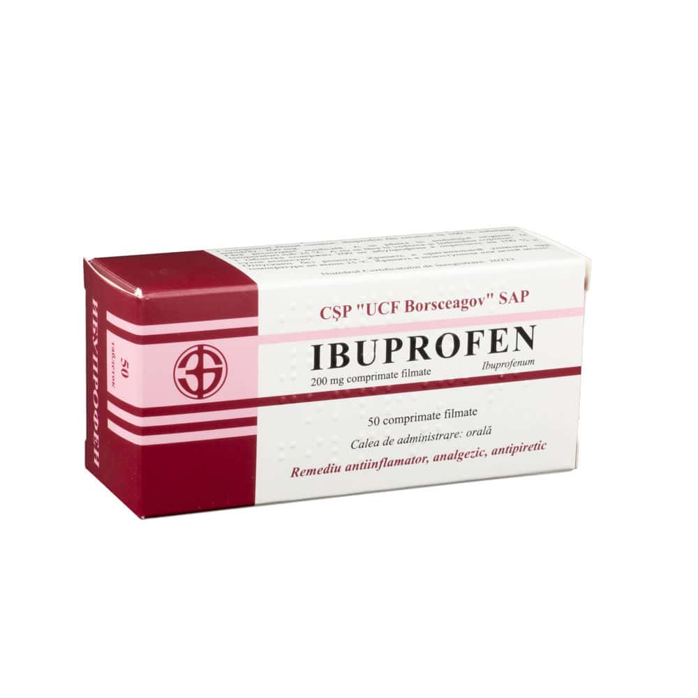 Ibuprofen 200mg comp. film. N50 (Borsceagov) OTC