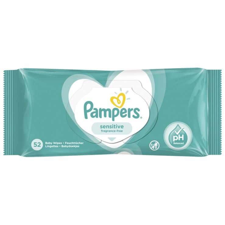 Pampers Baby Wipes Sensitive N52