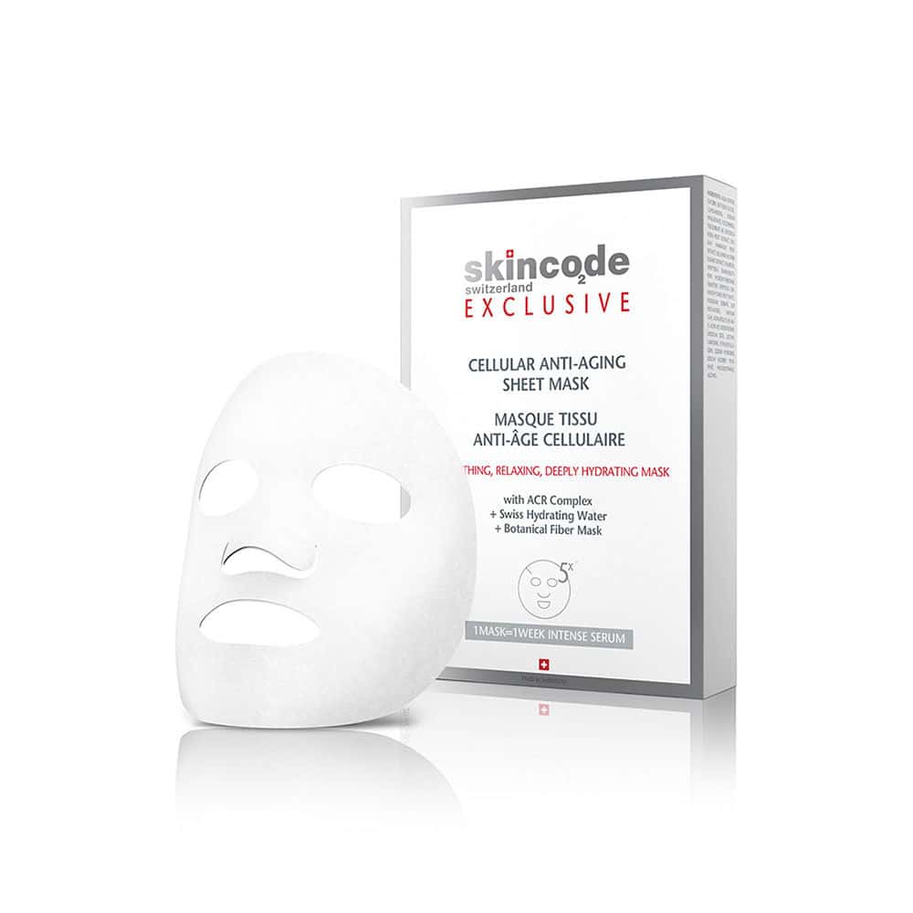 Skincode Exclusive Masca de fata anti-imbatrinire 20ml x 5buc (5029)