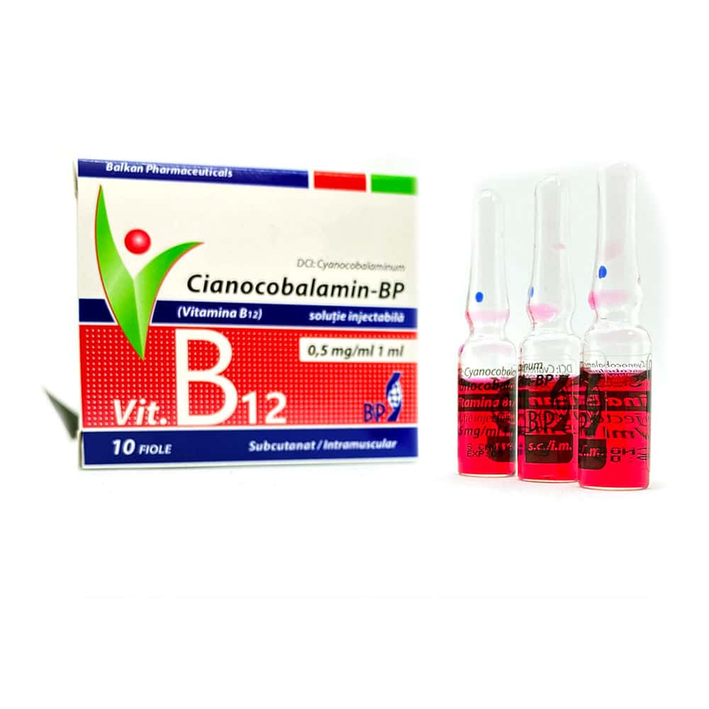 Cianocobalamin-BP (Vitamina B12) 500mcg/ml sol.inj. N5x2
