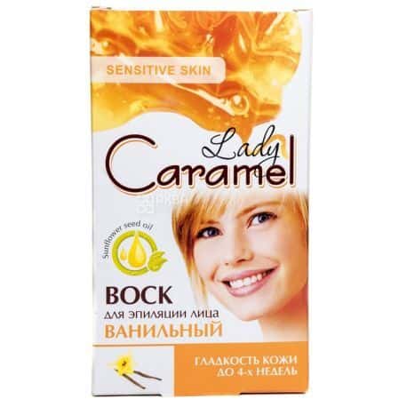 Lady Caramel Ceara pentru depilare față Vanilie N12