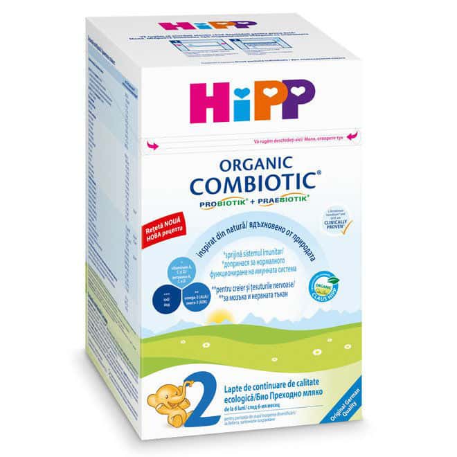Hipp 2094 (2) Combiotic (6 luni) 800g (TVA=0%)