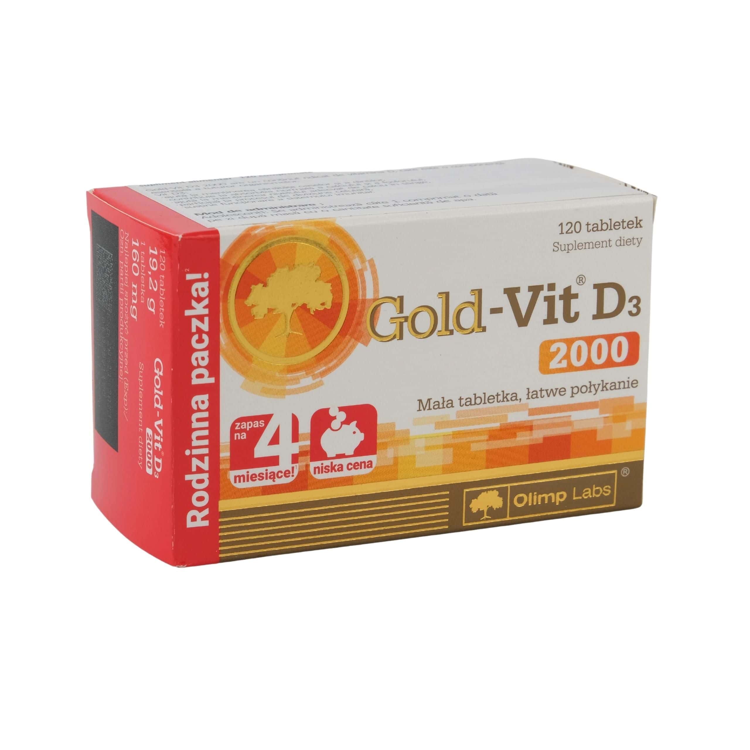 SBA Vitamina D3 Gold 2000UI comp. N120