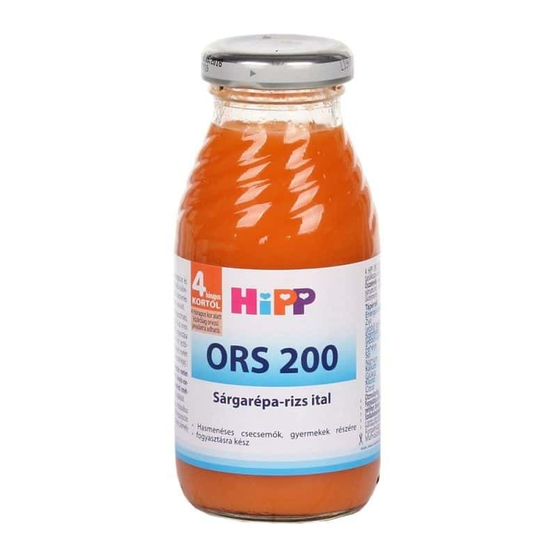 Hipp 2300 ORS200 Amestec morcov cu orez și minerale (4 luni) 200ml