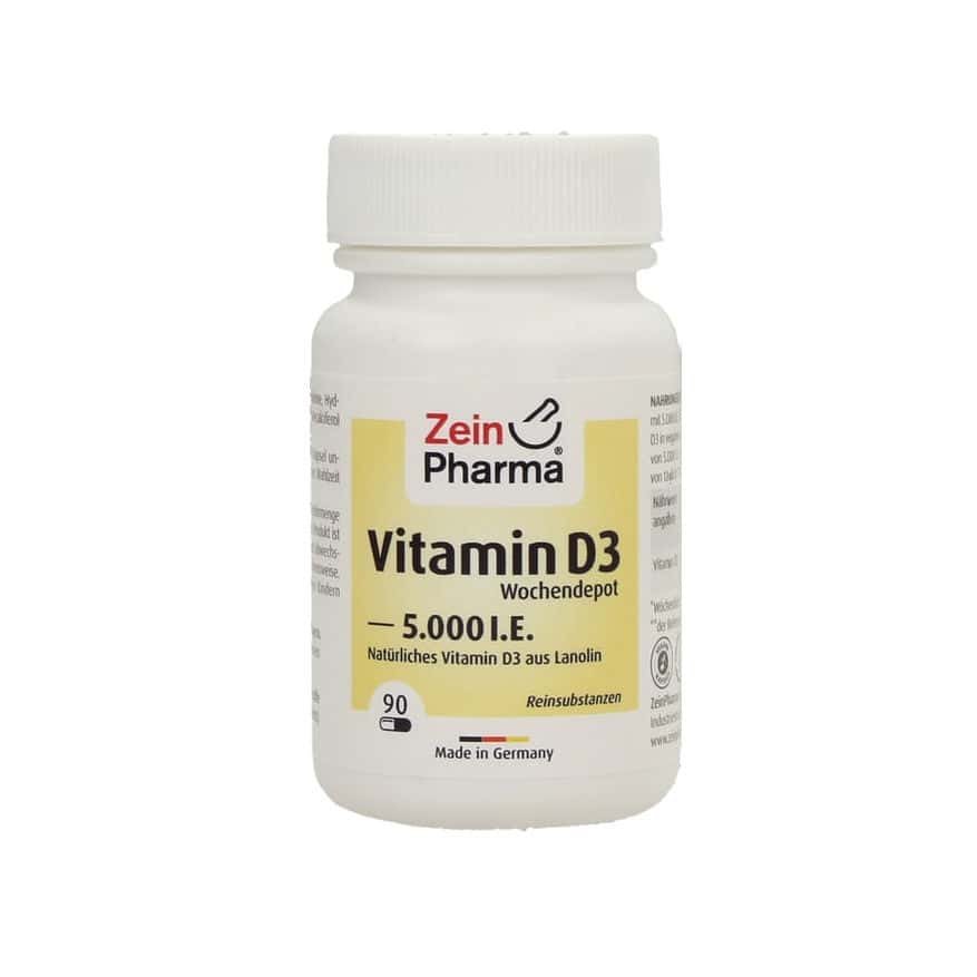 Vitamina D3 5000UI caps. N90