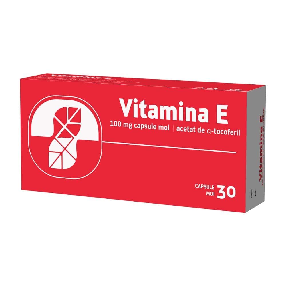 Vitamina E 100mg caps. N30 (Biofarm)