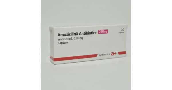Amoxicillin 250mg caps. N10x2