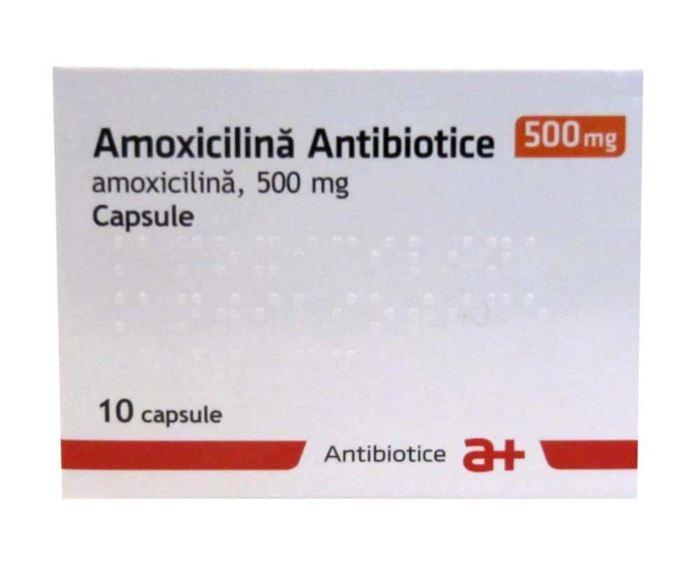 Amoxicillin 500mg caps. N10