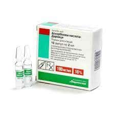 Acid ascorbic-Darnita sol. inj. 100 mg/ml 2 ml N5x2