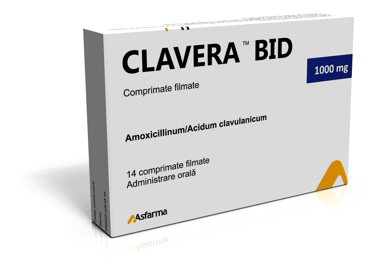 Clavera BID 875mg/125mg comp. film. N14